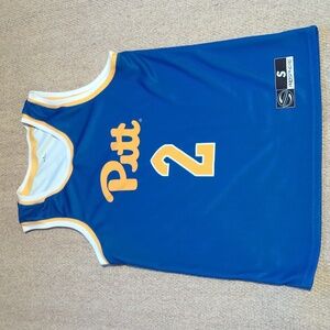 Mens Pittsburgh Panthers Blake Hinson #2 basketball jersey size small.